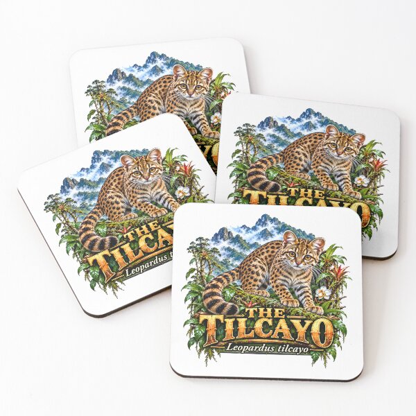 Item preview, The Tilcayo Leopardus Tilcayo Bolivia Cloud Forest Wildcat designed and sold by Wilcox PhotoArt.