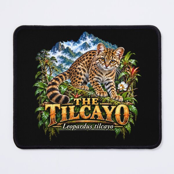 Item preview, The Tilcayo Leopardus Tilcayo Bolivia Cloud Forest Wildcat designed and sold by Wilcox PhotoArt.