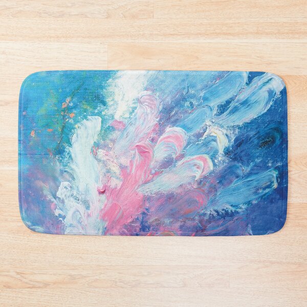 Item preview, Abstract work in pink, blue and white designed and sold by Photopat.
