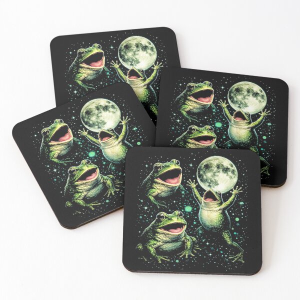 Item preview, Singing Tree Frogs Under Moonlight designed and sold by SassCity.
