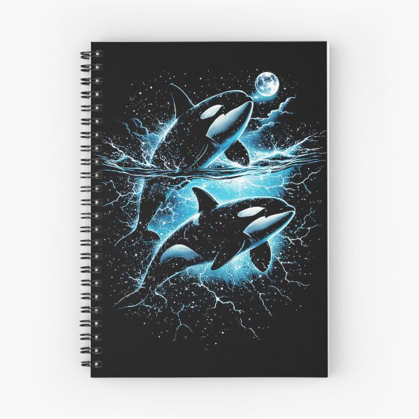 Item preview, Moonlit Orca Splash in Space designed and sold by SassCity.
