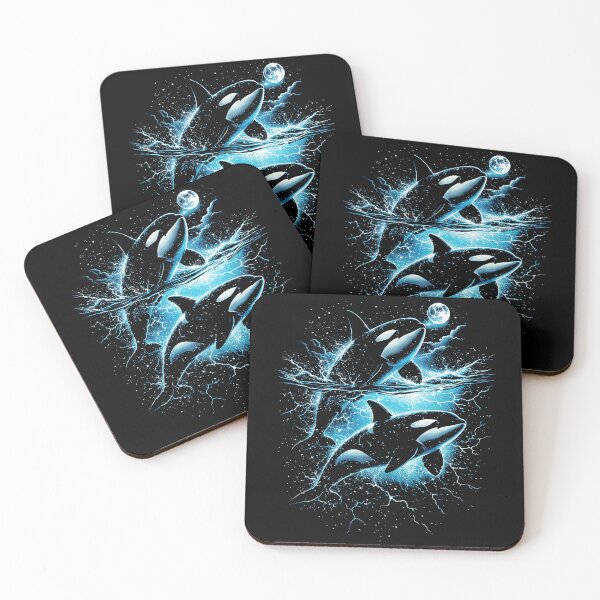 Item preview, Moonlit Orca Splash in Space designed and sold by SassCity.