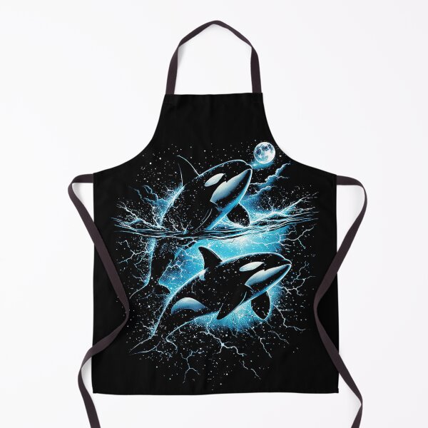 Item preview, Moonlit Orca Splash in Space designed and sold by SassCity.