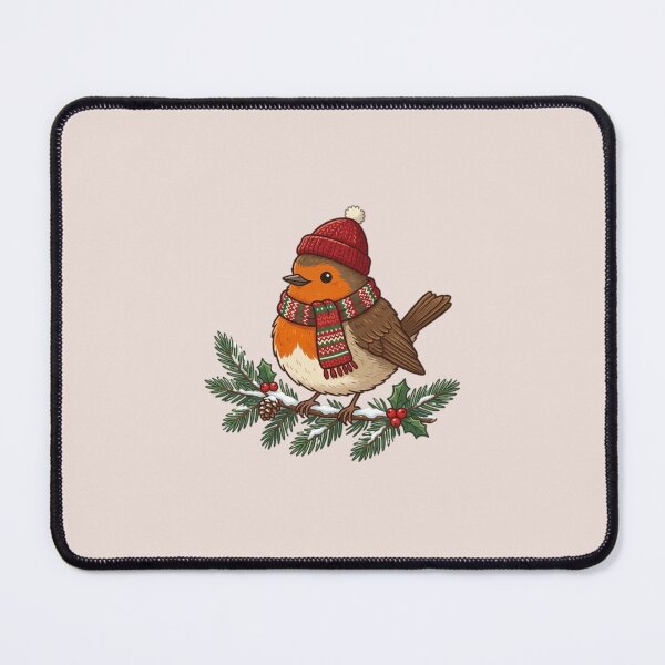 Item preview, Cozy Christmas Robin in a Festive Sweater designed and sold by PunchDrop.