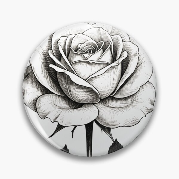 Item preview, White rose - Dark Botanicals designed and sold by Shadow Charm.