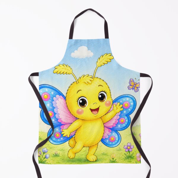 Item preview, Pöttöm in the Flower Meadow – Cute Spring Story Scene designed and sold by Little Joys Art.