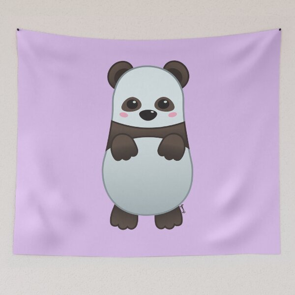 Item preview, Copy of Cute Pastel Baby Panda - Kawaii Chibi illustration designed and sold by Agamaji.