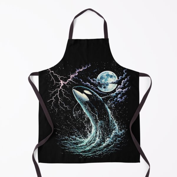 Item preview, Cosmic Orca Under Full Moon designed and sold by SassCity.