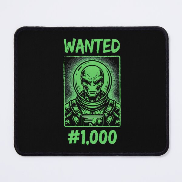 Item preview, Sci-Fi Alien Space Bounty Wanted Poster designed and sold by Enea Kelo.