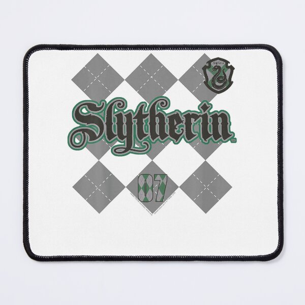 Item preview, Slytherin Diamond Plaid Typography Graphic Design designed and sold by MatthewulArts.