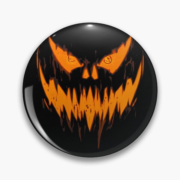 Item preview, Halloween Scary Evil Pumpkin Face Jack O Lantern Design Long Sleeve designed and sold by River Silva.