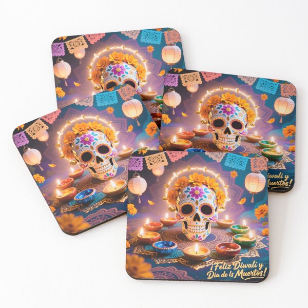 Item preview, Happy Day of the Dead designed and sold by casamomo.