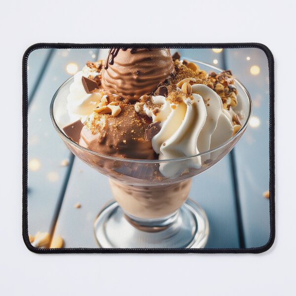 Item preview, Delicious chocolate ice cream dessert designed and sold by Photopat.