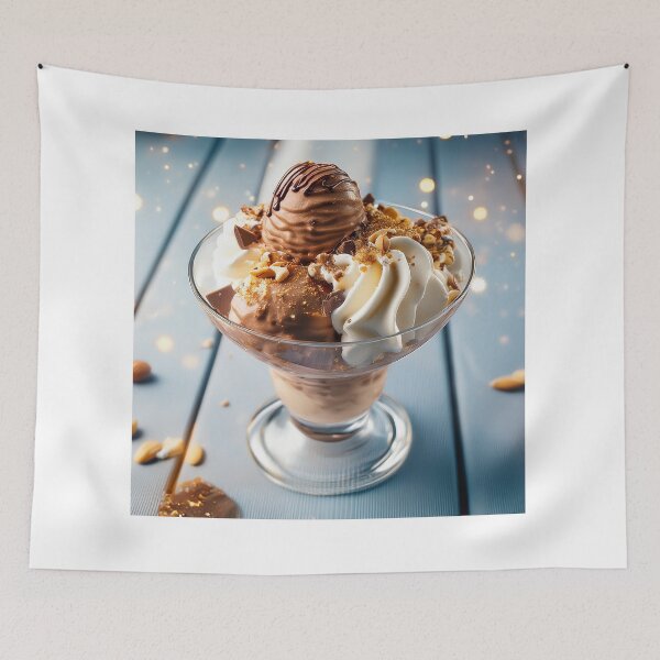 Item preview, Delicious chocolate ice cream dessert designed and sold by Photopat.