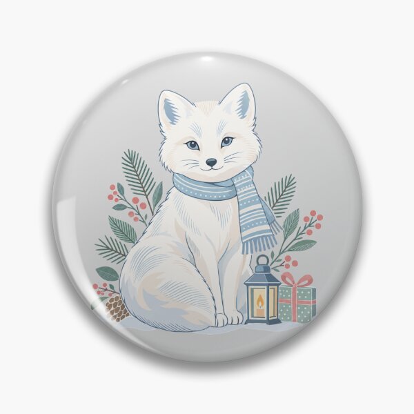 Artikelvorschau, Winterfuchs mit Schal, Laterne und Geschenken entworfen und verkauft von hattie's.