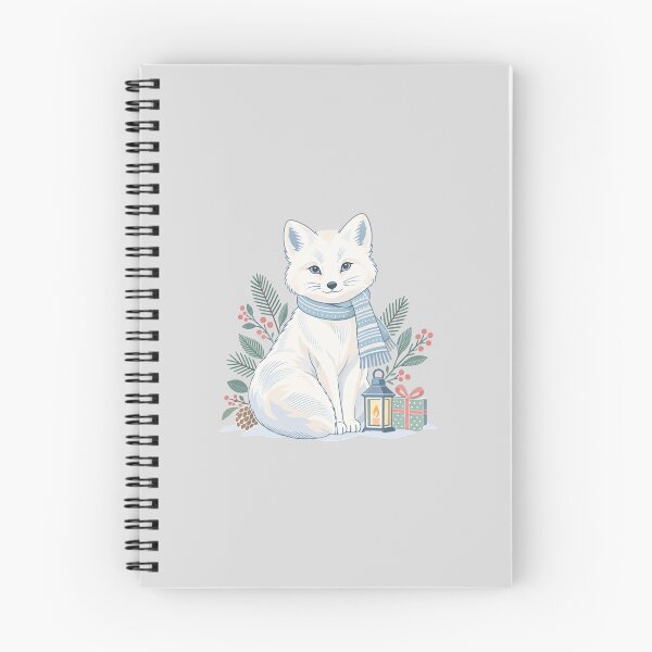 Item preview, Winter Fox with Scarf, Lantern and Gifts designed and sold by hattie's.