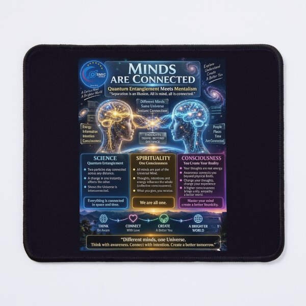 Item preview, MINDS ARE CONNECTED - Spiritual designed and sold by ritusdesigns.