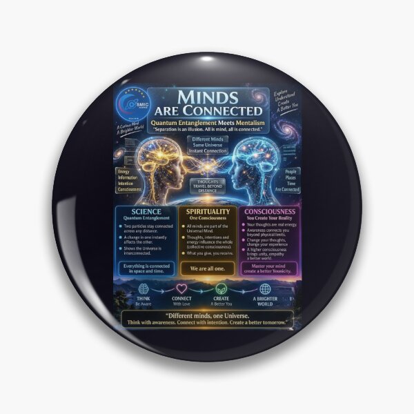 Item preview, MINDS ARE CONNECTED - Spiritual designed and sold by ritusdesigns.