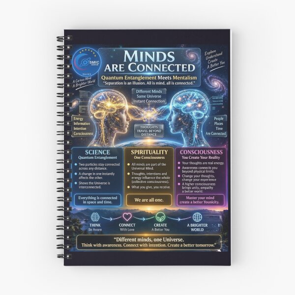 Item preview, MINDS ARE CONNECTED - Spiritual designed and sold by ritusdesigns.