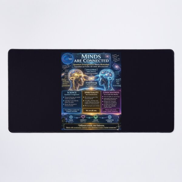 Item preview, MINDS ARE CONNECTED - Spiritual designed and sold by ritusdesigns.