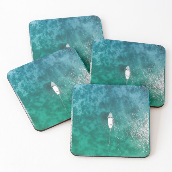 Item preview, Yacht Sailing, Turquoise Ocean designed and sold by newburyboutique.