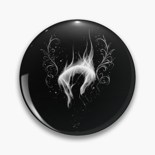Item preview, Ethereal White Flame with Vines designed and sold by SassCity.