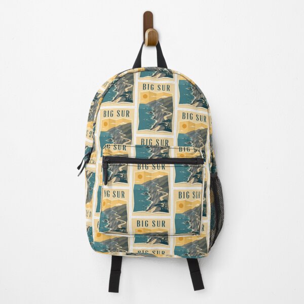 Item preview, Big Sur Folded Map Travel Poster designed and sold by Beyond Destinations.