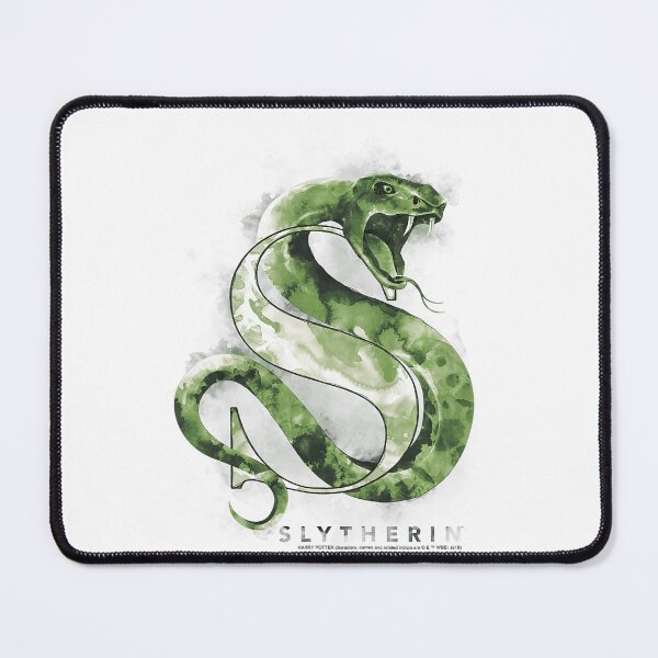 Item preview, Slytherin Watercolor Serpent Letter S Design designed and sold by MatthewulArts.