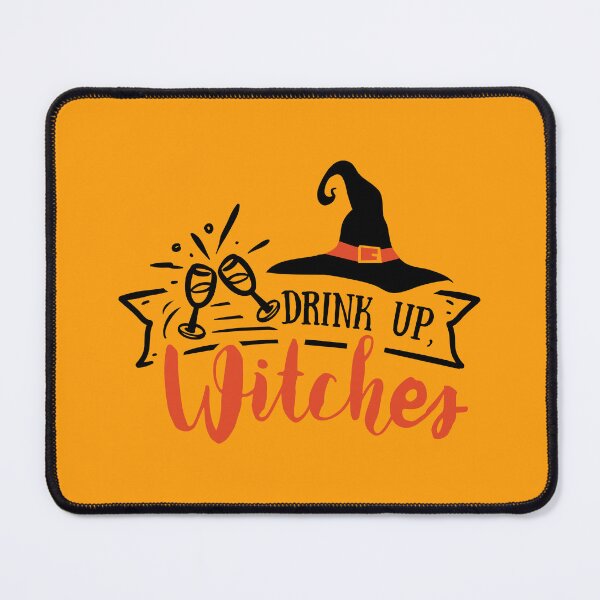 Item preview, Drink Up Witches Halloween Wine Witch Hat designed and sold by SolutionsArt.