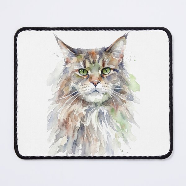 Item preview, Maine Coon, Green Eyes and Tabby Coat designed and sold by caracatita75.