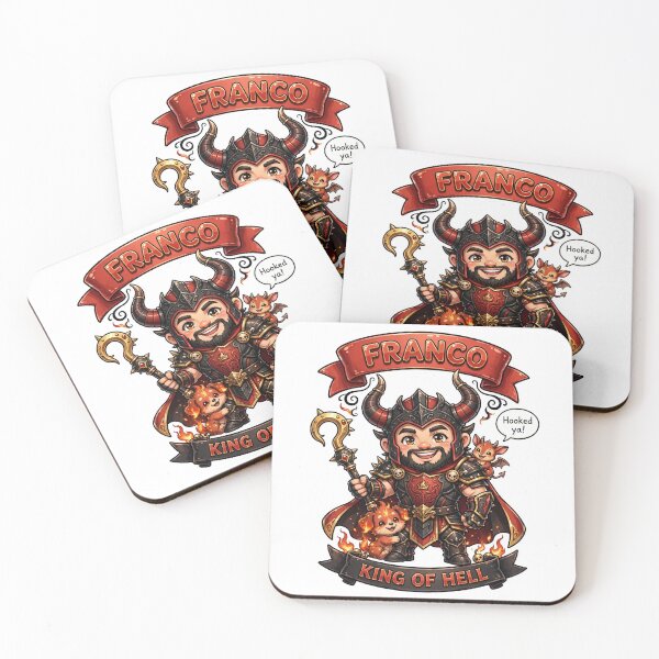 Item preview, Franco King Of Hell Name Banner Sticker - Mobile Legends Fan Art designed and sold by Lesley D.