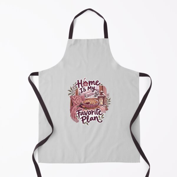 Item preview, Home Is My Favorite Plan Cozy Winter Illustration designed and sold by hattie's.