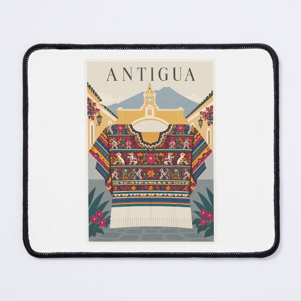 Item preview, Antigua Guatemala Colorful Huipil Travel Poster designed and sold by Beyond Destinations.