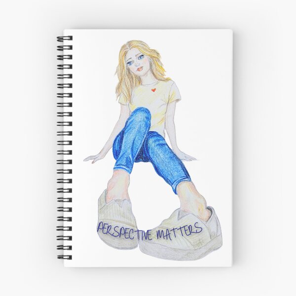 Item preview, PERSPECTIVE MATTERS – Girl in wide-angle perspective designed and sold by alilu-art .