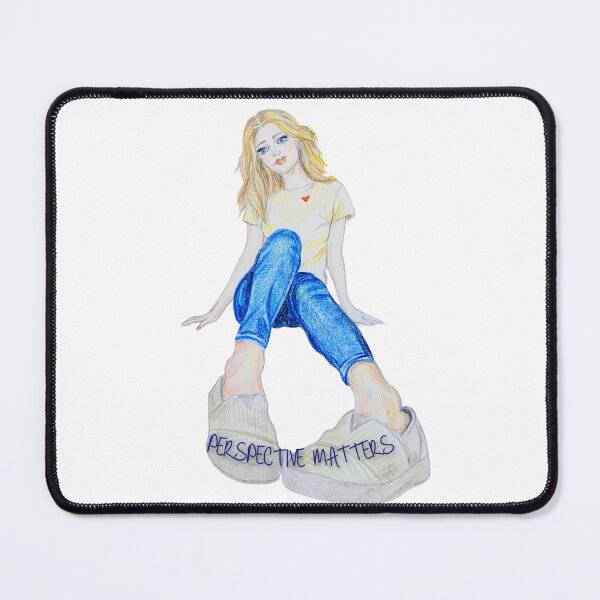 Item preview, PERSPECTIVE MATTERS – Girl in wide-angle perspective designed and sold by alilu-art .