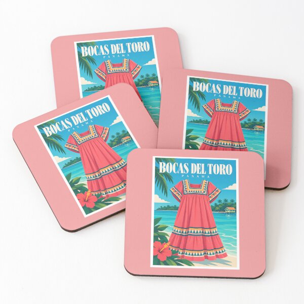 Item preview, Bocas del Toro Nagua Dress Poster designed and sold by Beyond Destinations.
