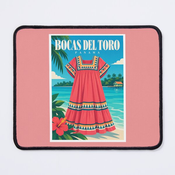 Item preview, Bocas del Toro Nagua Dress Poster designed and sold by Beyond Destinations.
