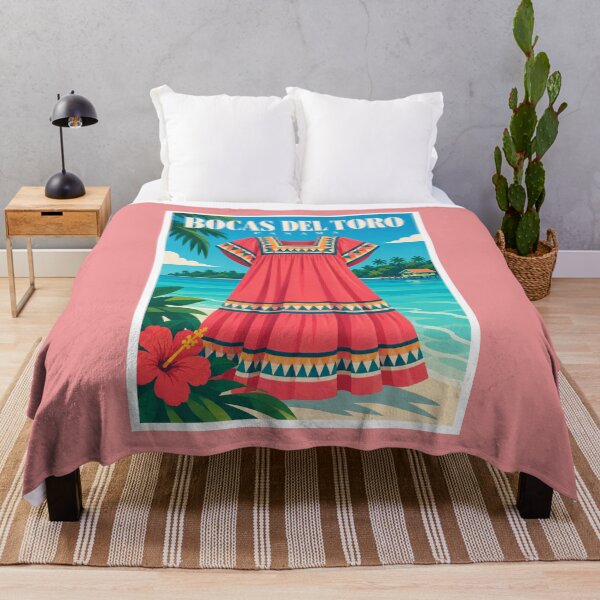 Item preview, Bocas del Toro Nagua Dress Poster designed and sold by Beyond Destinations.