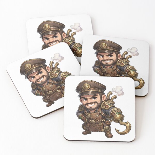 Item preview, Franco Locomotive Chibi Anime Sticker - Mobile Legends Fan Art designed and sold by Lesley D.
