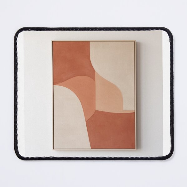 Item preview, Terracotta Harmony - Minimalist Abstract Composition designed and sold by nhk999.