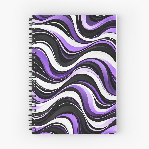 Item preview, Purple waves designed and sold by brexastore.