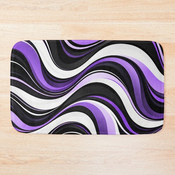 Item preview, Purple waves designed and sold by brexastore.