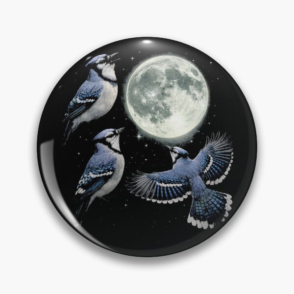 Item preview, Blue Jays Under Full Moon designed and sold by SassCity.