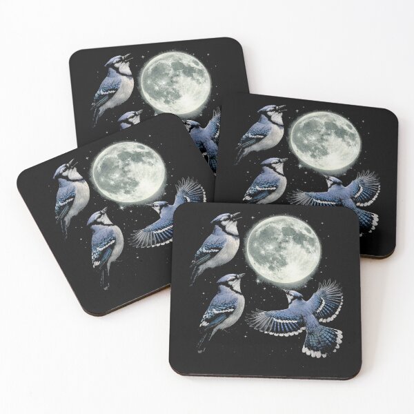 Item preview, Blue Jays Under Full Moon designed and sold by SassCity.