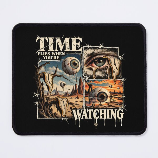 Item preview, Time Flies When You're Watching – Surreal Horror Vintage Eye designed and sold by SidTastic .