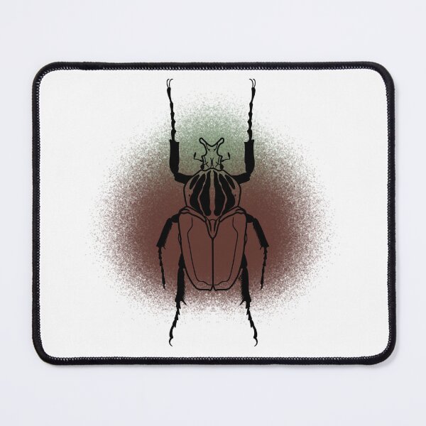 Item preview, African Goliath Beetle Line-art (Brown & Green) designed and sold by Burnt_Pikachu.