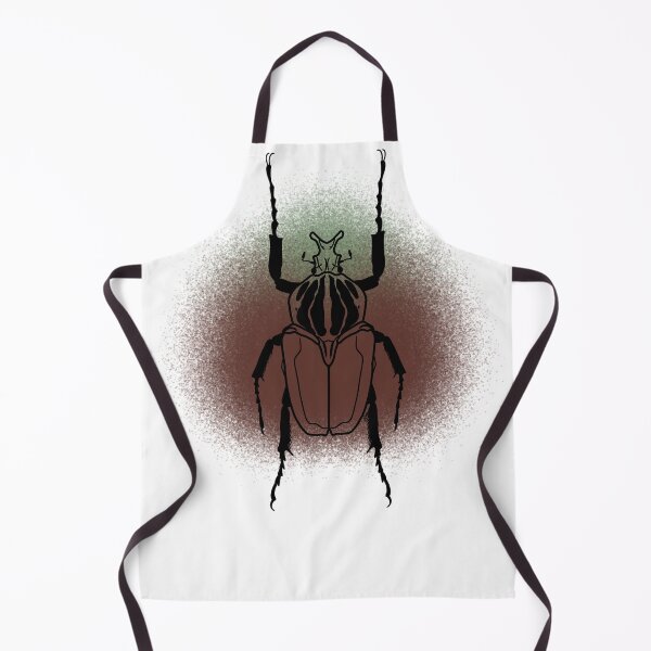 Item preview, African Goliath Beetle Line-art (Brown & Green)  designed and sold by Burnt_Pikachu.