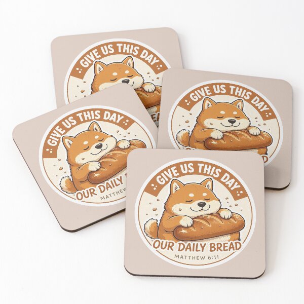 Item preview, Matthew 6:11 Give Us This Day Our Daily Bread designed and sold by plushism.