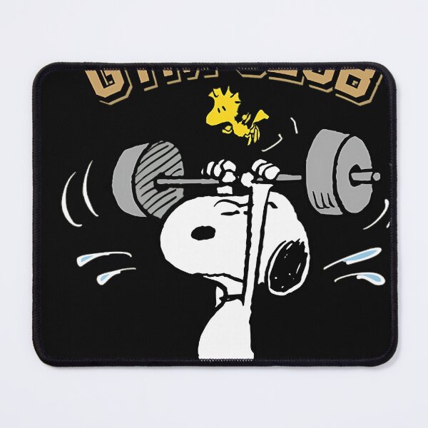 Item preview, Peanuts Snoopy Gym Go Heavy Or Go Home designed and sold by MuffMarketplace.