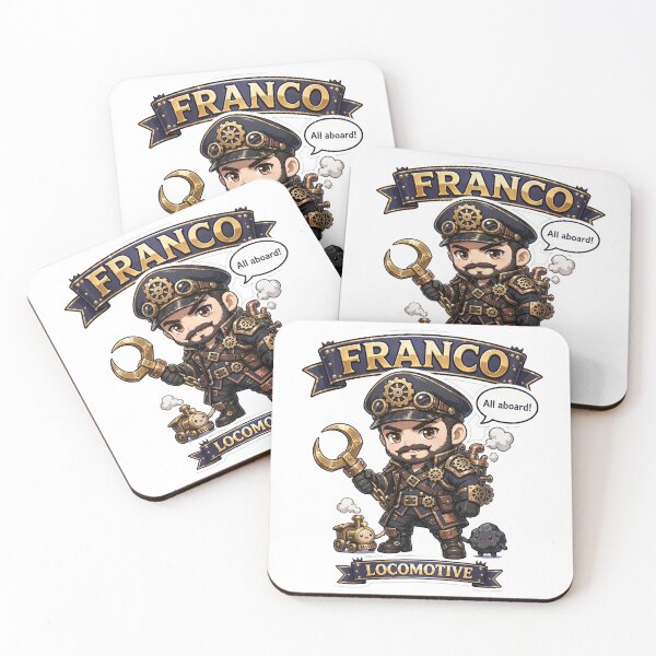 Item preview, Franco Locomotive Name Banner Sticker - Mobile Legends Fan Art designed and sold by Lesley D.